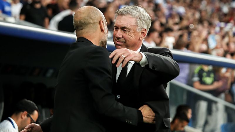Real Madrid 1-1 Manchester City: Carlo Ancelotti y Pep Guardiola firman tablas en la primera partida táctica