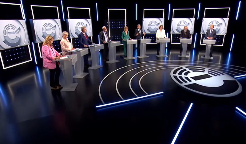 Así fue el debate de los candidatos a la Alcaldía de Barcelona en RTVE