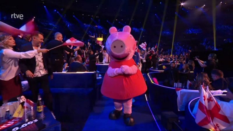 Eurovisión 2023: Peppa Pig se cuela en la Segunda Semifinal y se convierte en la ganadora moral