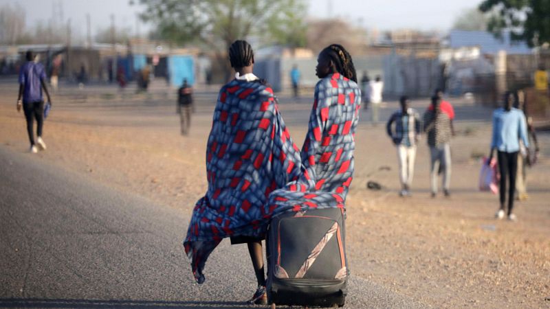 La ONU cifra en 200.000 los sudaneses huidos tras el estallido del conflicto armado