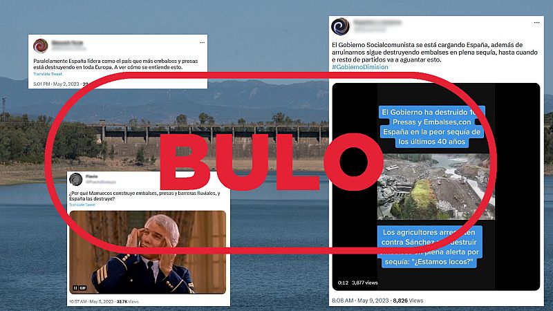 España no es líder en destrucción de embalses en plena sequía