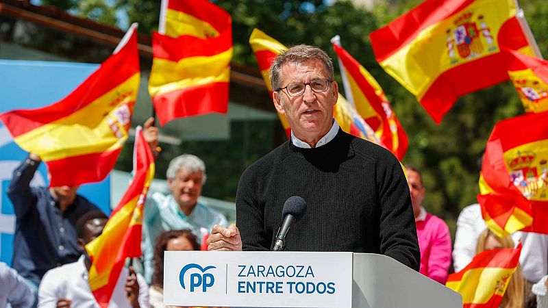 Feijóo pide el voto a los "socialistas avergonzados" alejados del 'sanchismo' y promete un PP "moderado"