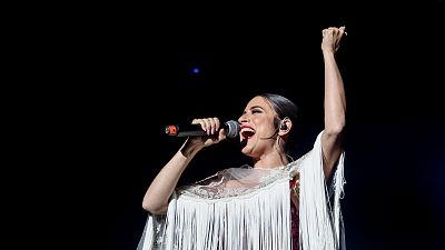 Eurovisin 2023: As ha sido la actuacin de Blanca Paloma en Madrid tras su regreso, mira el vdeo!