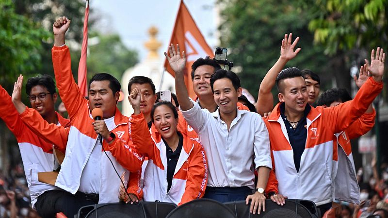 La oposición arrasa en las elecciones presidenciales de Tailandia