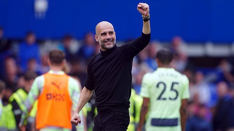 Pep Guardiola, a tres partidos de hacer historia con el Manchester City