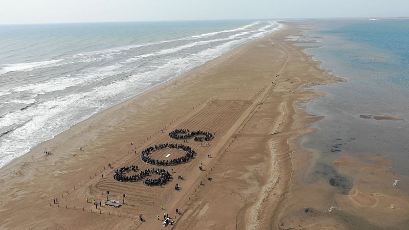 La platja del Trabucador: un punt fr�gil en la lluita a contratemps al Delta de l'Ebre