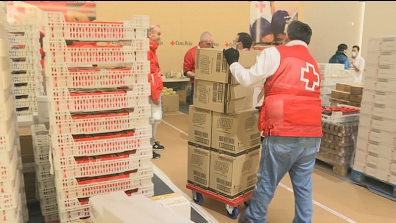 Creu Roja atén més de 157.000 persones en situació d'extrema vulnerabilitat l'any 2022