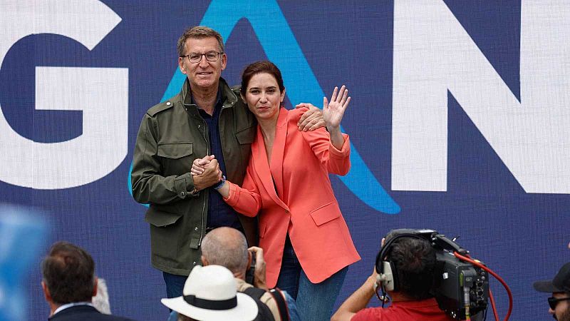 Ayuso pide a Feijóo que impulse la ilegalización de Bildu y Sémper dice que el PP "acepta" que esté en las instituciones