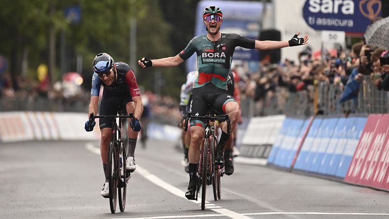 Nico Denz repite victoria de etapa en este Giro, y Bruno Armirail nueva maglia rosa