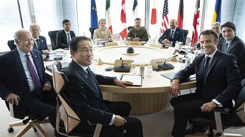 La cumbre del G7 finaliza marcada por la guerra en Ucrania y comparaciones entre la destrucción de Bajmut e Hiroshima