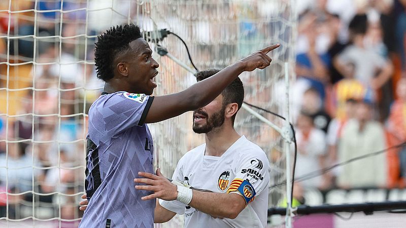 La Fiscalía de Valencia investiga los insultos racistas a Vinicius en Mestalla por un presunto delito de odio