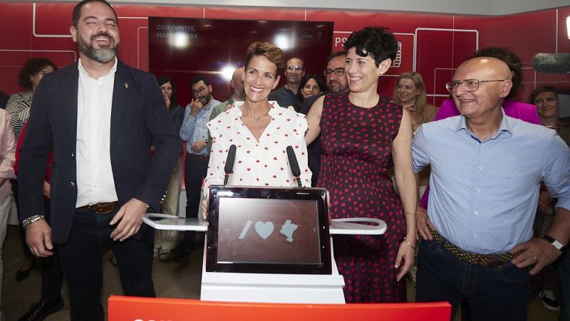 UPN gana en Navarra pero el PSOE podra reeditar su actual Gobierno de coalicin con la abstencin de Bildu