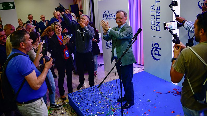 El PP vuelve a ganar en Ceuta pero su negativa a pactar con Vox le obligar� a buscar otros socios de gobierno