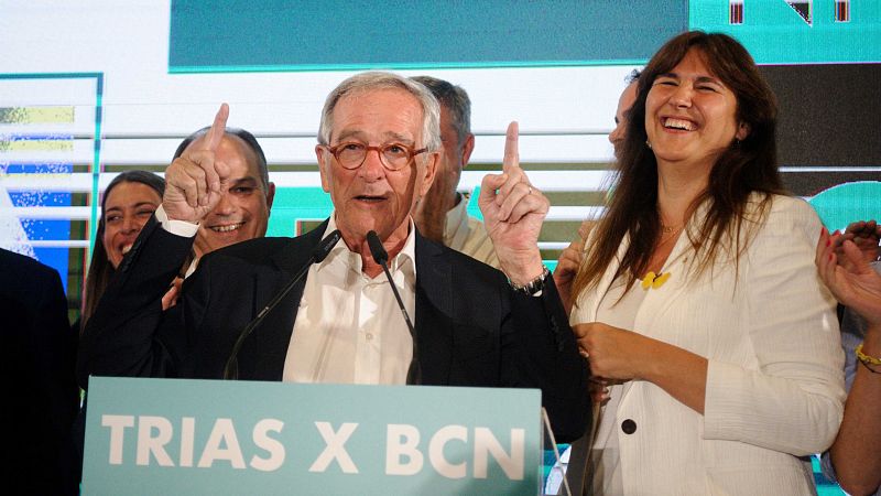 Trias gana las elecciones en Barcelona por delante de Collboni y Colau, pero los pactos decidirn la Alcalda