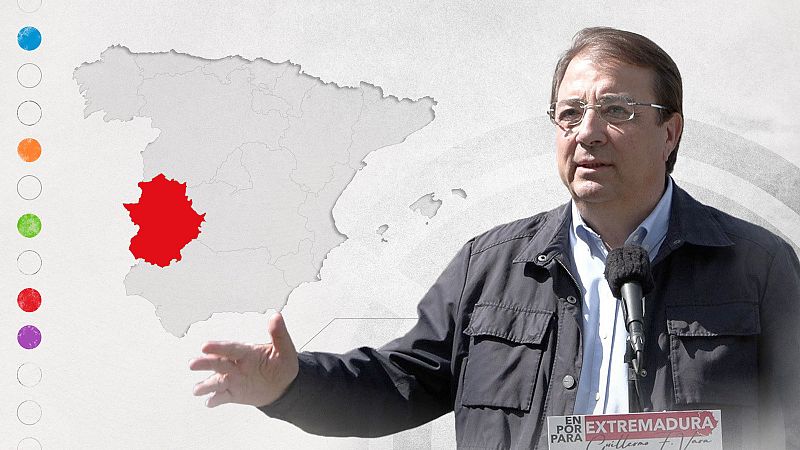 Cmo se ha votado en Extremadura? Mapa y radiografa de los resultados de las elecciones del 28M