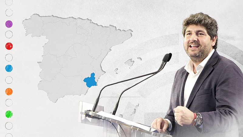 Cmo se ha votado en la Regin de Murcia? Mapa y radiografa de los resultados de las elecciones del 28M