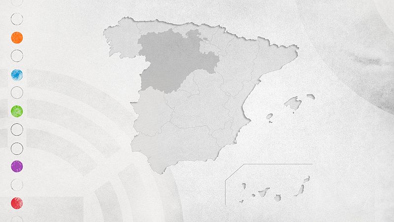 �C�mo se ha votado en Castilla y Le�n? Mapa de los resultados de las elecciones municipales del 28M