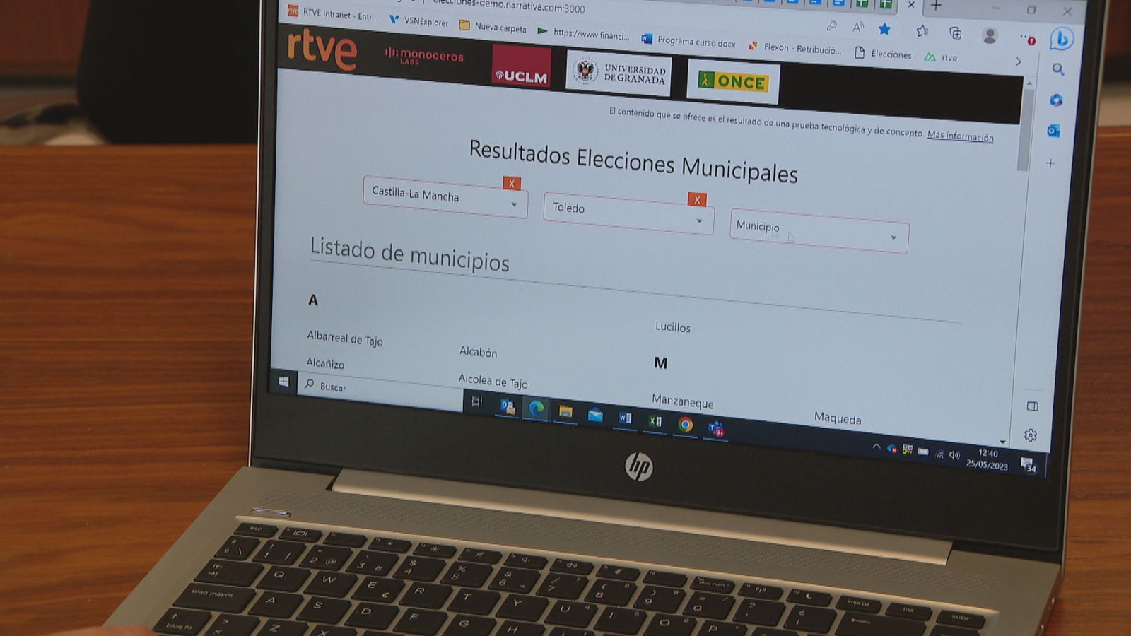 Proyecto piloto RTVE de generación automática de textos y audios prqueños pueblos - Noticias de Castilla-La Mancha | Ver