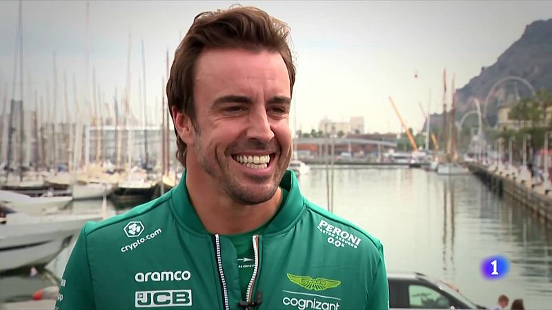 Fernando Alonso, a TVE: "La victoria 33 está difícil, pero siempre tienes un extra corriendo en casa"