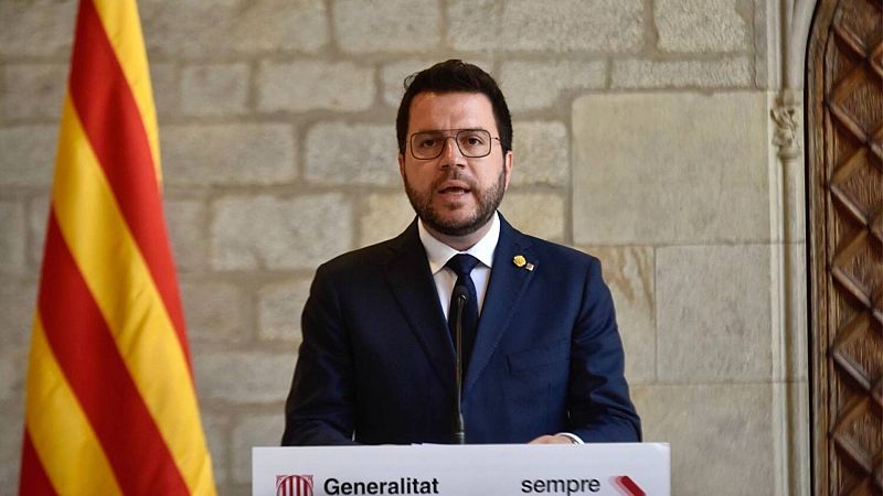 Aragonès llama a los partidos soberanistas a un "frente" unitario ante un posible gobierno PP-Vox