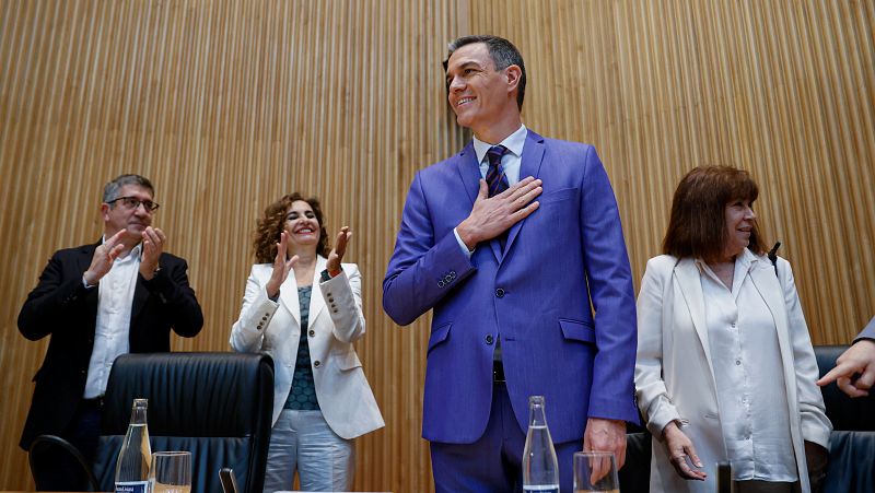 Sánchez adelantó las elecciones por "conciencia" y pide una mayoría "rotunda" frente a un "tándem" PP-Vox "trumpista"