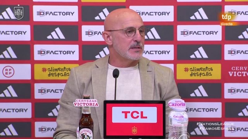 Luis de la Fuente: "Me siento total y absolutamente respaldado por la Federación y los jugadores"