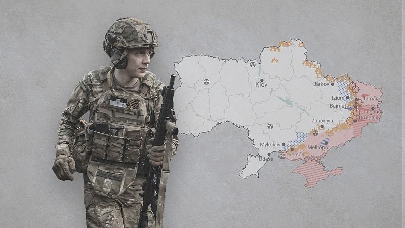 Los mapas de la semana 67ª de la guerra en Ucrania