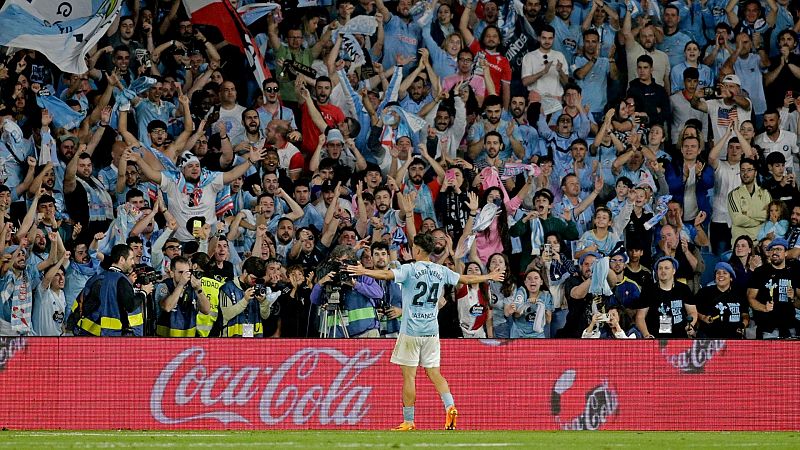 Gabri Veiga agita Vigo y certifica la permanencia del Celta con un doblete ante el Barça