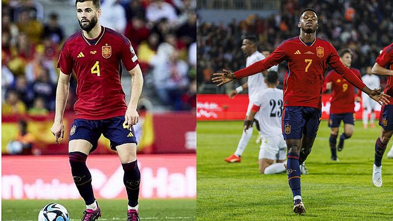 Ansu Fati y Nacho Fernández sustituyen a los lesionados Nico Williams y David García en la selección