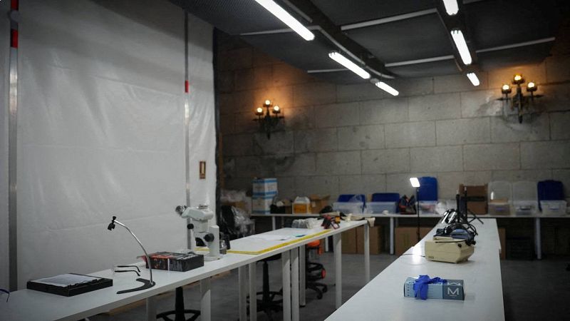 Un equipo forense inicia los trabajos para exhumar a 128 víctimas del Valle de Cuelgamuros
