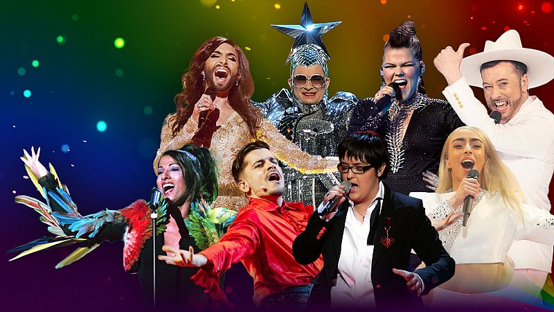 Participantes de Eurovisión que se convirtieron en iconos LGTBIQ+