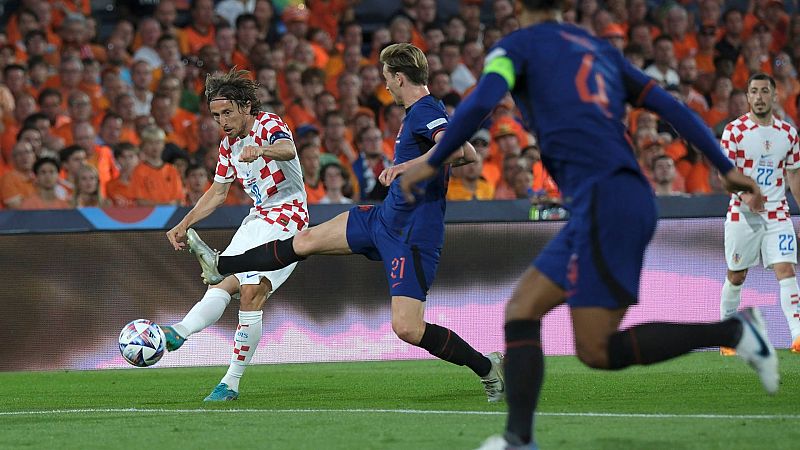 Países Bajos 2-4 Croacia: Modric lidera una doble reacción y jugará la final de la Nations League