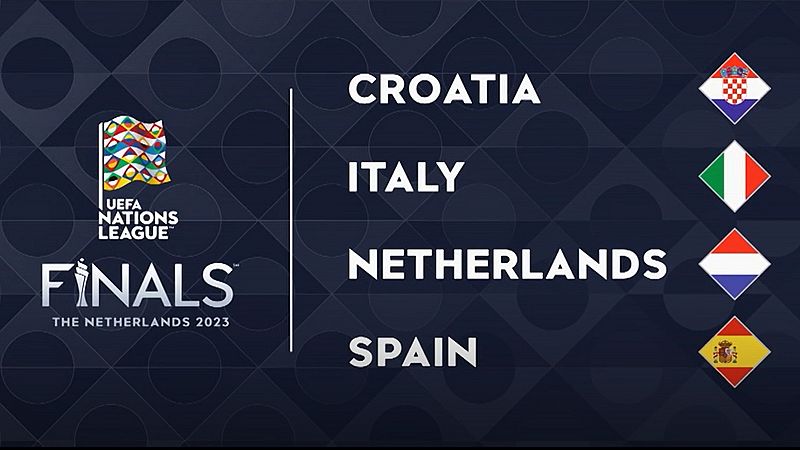 La UEFA Nations League llega a su fase final: Países Bajos-Croacia y España-Italia se juegan en RTVE
