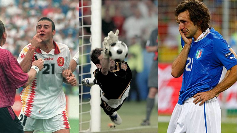 Un España - Italia que ya es cuarentón: del codazo de Tassotti a los penaltis de la Euro 2008