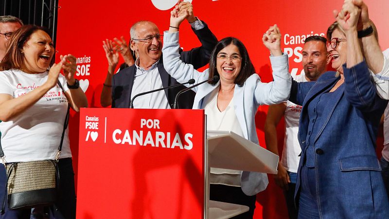 El PSOE, Nueva Canaria y Podemos gobernarn juntos Las Palmas cuatro aos ms con Darias como alcaldesa