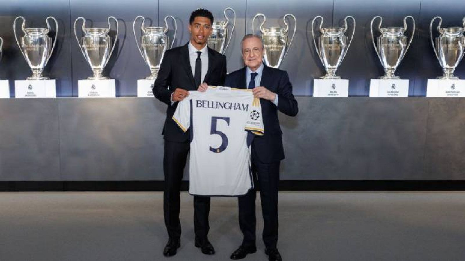 Bellingham, feliz en su presentación con el Real Madrid | Ver