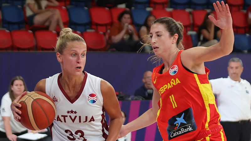 España inicia su andadura en el Eurobasket con derrota ante Letonia