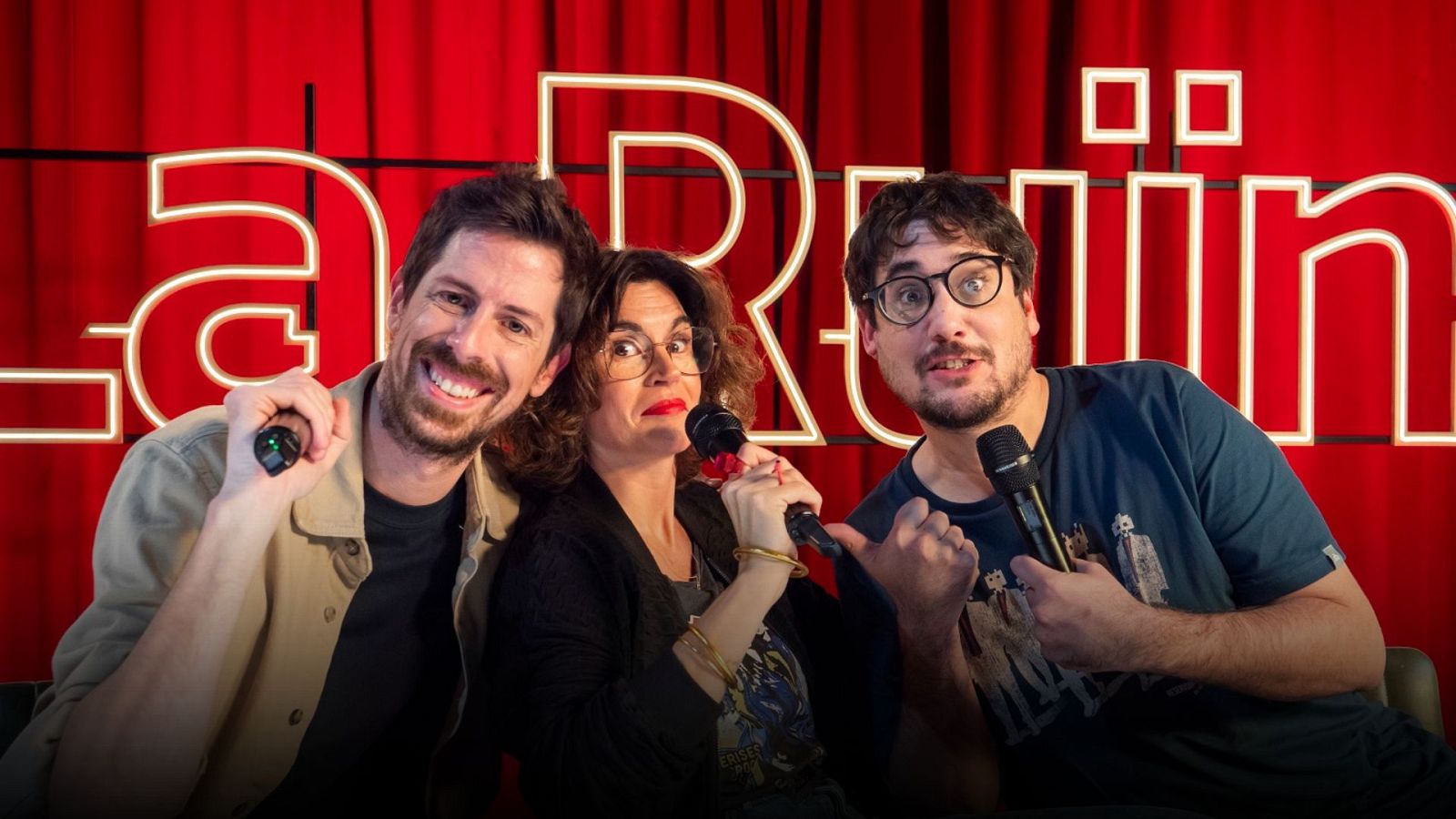 Vídeo promocional del programa 'La Ruïna', presentat per Ignasi Taltavull i Tomàs Fuentes, amb Agnès Busquets, actriu convidada