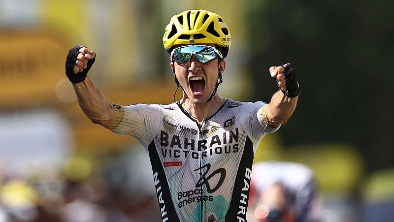 Pello Bilbao le vuelve a dar a España una victoria en el Tour de Francia cinco años después