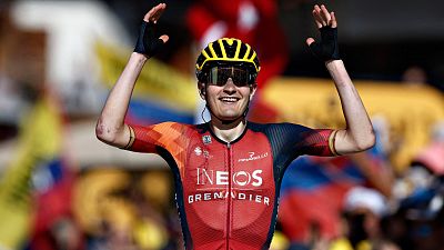 Carlos Rodrguez hace historia ante Pogacar y Vingegaard ganando la etapa reina en su primer Tour de Francia