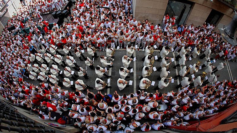 La Pamplonesa, banda sonora de San Fermn y despertador de los encierros