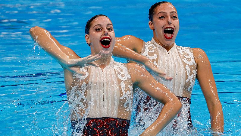 Los Juegos Europeos ponen en juego el primer billete directo para Pars en natacin sincronizada