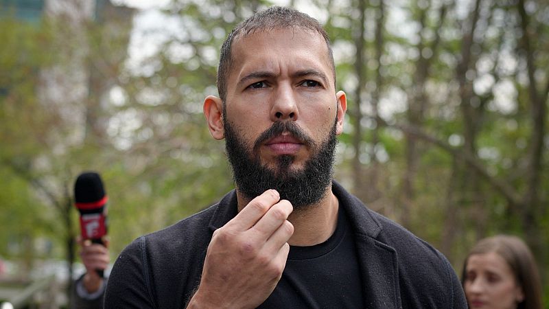 Rumanía imputa al polémico 'influencer' Andrew Tate por presunta trata de personas