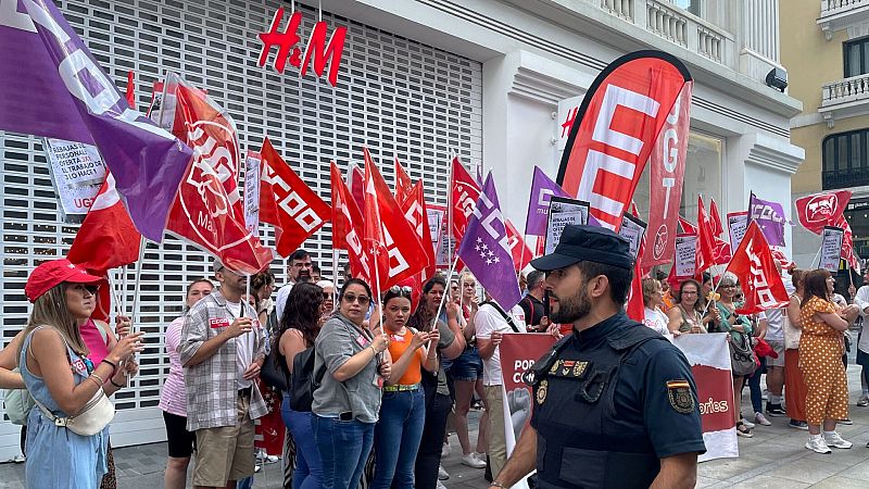 Los trabajadores de H&M hacen huelga este jueves en plena campaña de rebajas