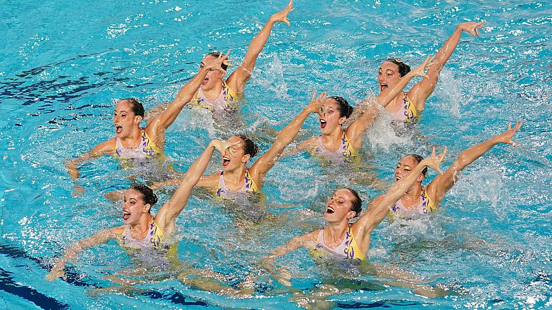 España vuelve a lo más alto del podio en natación sincronizada 11 años después: oro en los Juegos Europeos
