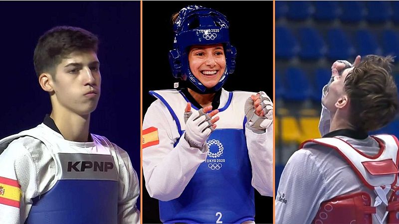 Tres oros seguidos para España en una gran sesión de taekwondo en los Juegos Europeos