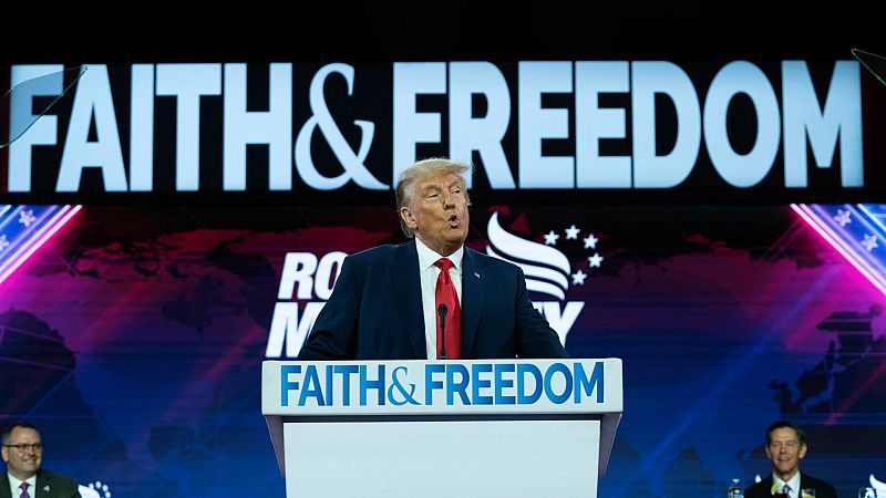 Trump endurece sus críticas contra Biden en un intento de recuperar su popularidad