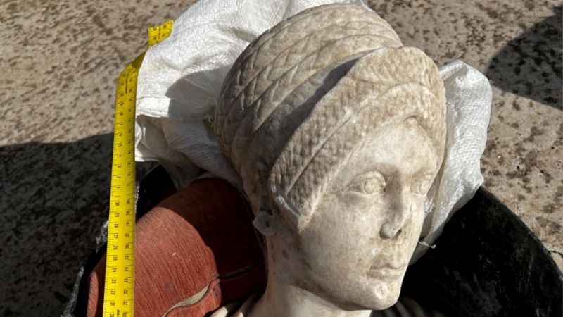 Detenido un matrimonio en Baena con piezas arqueológicas "extraordinarias" que querían vender en el mercado negro