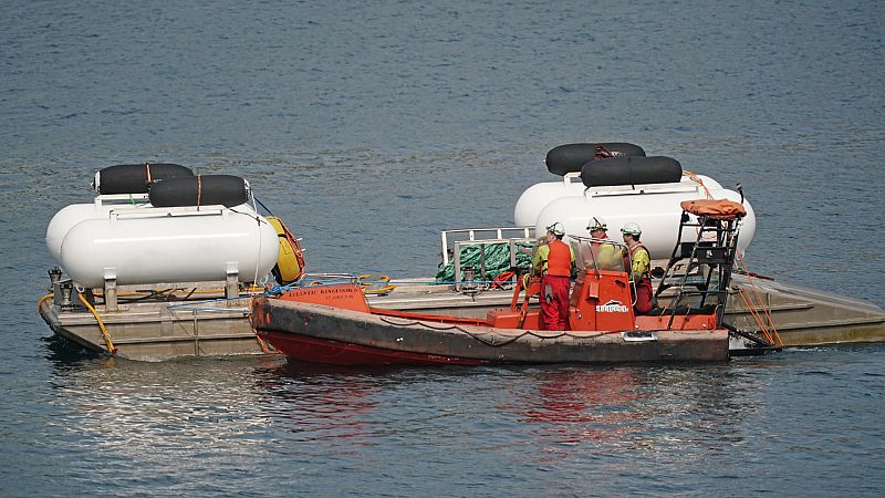 Tres aviones del Ejército, un dron acuático y hasta un robot submarino: ¿quién pagará la millonaria búsqueda del Titán?