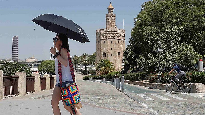 Cinco comunidades continúan con aviso naranja por temperaturas máximas entre 37 y 42 grados